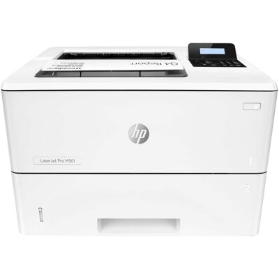 HP - LaserJet Pro M501dn Black-and-White Laser Printer - White HP - LaserJet Pro M501dn Black-and-White Laser Printer - White