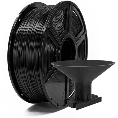 Flashforge - Carbon Fiber ASA 3D Printer Filament-1.75mm-1kg (2.2 lbs) Spool - Black Flashforge - Carbon Fiber ASA 3D Printer Filament-1.75mm-1kg (2.2 lbs) Spool - Black
