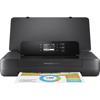HP - OfficeJet 200 Mobile Inkjet Printer - Black HP - OfficeJet 200 Mobile Inkjet Printer - Black