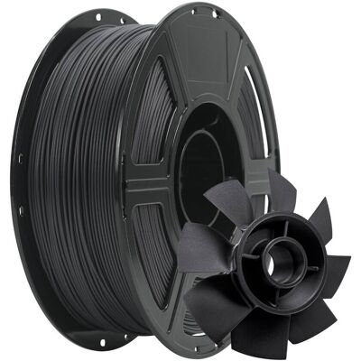 Flashforge - Carbon Fiber PLA 3D Printer Filament-1.75mm-1kg (2.2 lbs) Spool - Volcanic Rock Gray Flashforge - Carbon Fiber PLA 3D Printer Filament-1.75mm-1kg (2.2 lbs) Spool - Volcanic Rock Gray