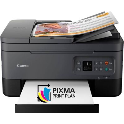 Canon - PIXMA TR7020a Wireless All-In-One Inkjet Printer - Black Canon - PIXMA TR7020a Wireless All-In-One Inkjet Printer - Black