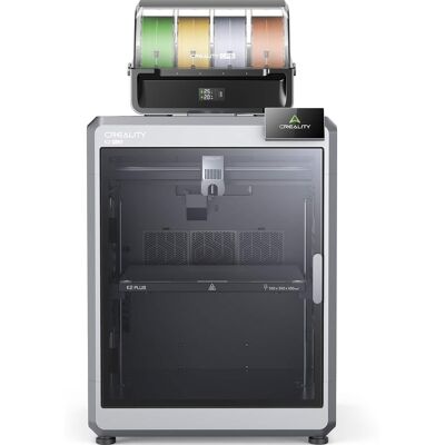 Creality - K2 Plus 3D Printer and CFS Multi-color printing system - Black Creality - K2 Plus 3D Printer and CFS Multi-color printing system - Black