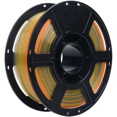Flashforge - PLA Crystal Rainbow 3D Printer Filament-1.75mm-1kg (2.2 lbs) Spool - Summer Reverie Flashforge - PLA Crystal Rainbow 3D Printer Filament-1.75mm-1kg (2.2 lbs) Spool - Summer Reverie