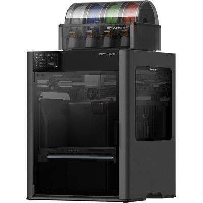 Bambu Lab - H2C AMS Combo 3D Printer - Gray Bambu Lab - H2C AMS Combo 3D Printer - Gray