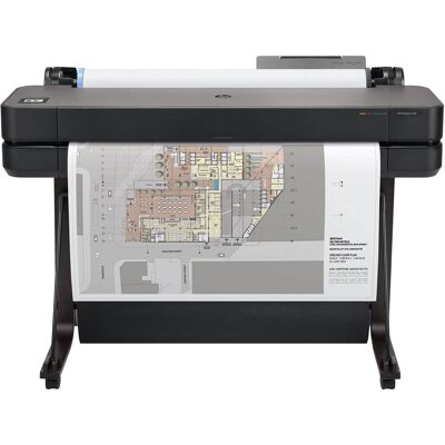 HP - DesignJet T630 Large Format 36-inch Plotter Printer w Auto Sheet Feeder, Media Bin, & Stand HP - DesignJet T630 Large Format 36-inch Plotter Printer w Auto Sheet Feeder, Media Bin, & Stand