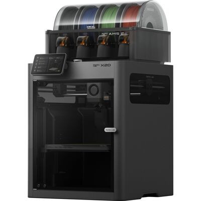 Bambu Lab - X2D AMS Combo 3D Printer - Gray Bambu Lab - X2D AMS Combo 3D Printer - Gray