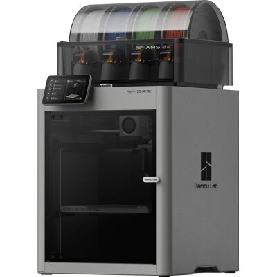Bambu Lab - P2S AMS Combo 3D Printer - Gray Bambu Lab - P2S AMS Combo 3D Printer - Gray