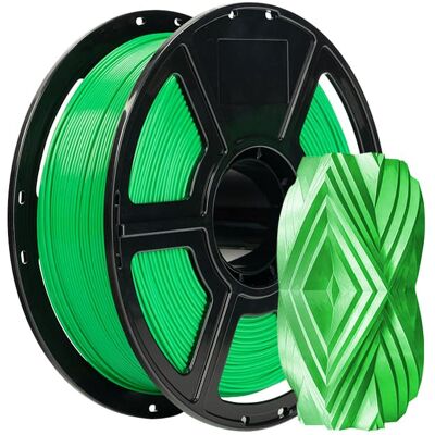 Flashforge - High Speed PLA 3D Printer Filament-1.75mm-1kg (2.2 lbs) Spool - Pure Green Flashforge - High Speed PLA 3D Printer Filament-1.75mm-1kg (2.2 lbs) Spool - Pure Green