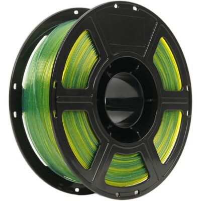 Flashforge - PLA Crystal Rainbow 3D Printer Filament-1.75mm-1kg (2.2 lbs) Spool - Summer Night Fireflies Flashforge - PLA Crystal Rainbow 3D Printer Filament-1.75mm-1kg (2.2 lbs) Spool - Summer Night Fireflies