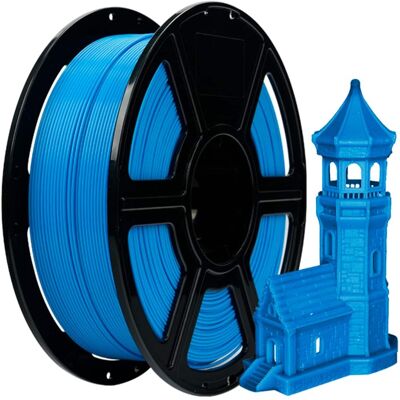 Flashforge - High Speed PLA 3D Printer Filament-1.75mm-1kg (2.2 lbs) Spool - Cyan Flashforge - High Speed PLA 3D Printer Filament-1.75mm-1kg (2.2 lbs) Spool - Cyan