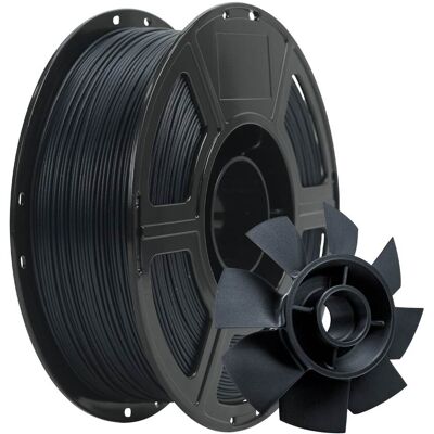 Flashforge - Carbon Fiber PETG 3D Printer Filament-1.75mm-1kg (2.2 lbs) Spool - Midnight Blue Flashforge - Carbon Fiber PETG 3D Printer Filament-1.75mm-1kg (2.2 lbs) Spool - Midnight Blue