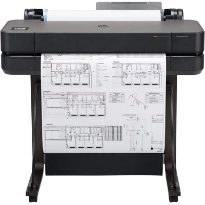 HP - DesignJet T630 Large Format 24-inch Plotter Printer w Auto Sheet Feeder, Media Bin, & Stand HP - DesignJet T630 Large Format 24-inch Plotter Printer w Auto Sheet Feeder, Media Bin, & Stand