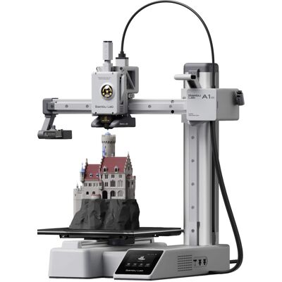 Bambu Lab - A1 mini 3D Printer - Silver Bambu Lab - A1 mini 3D Printer - Silver