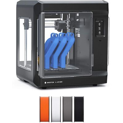 MakerBot - Sketch Large Black 3D Printer with Tough PLA Filament Bundle MakerBot - Sketch Large Black 3D Printer with Tough PLA Filament Bundle
