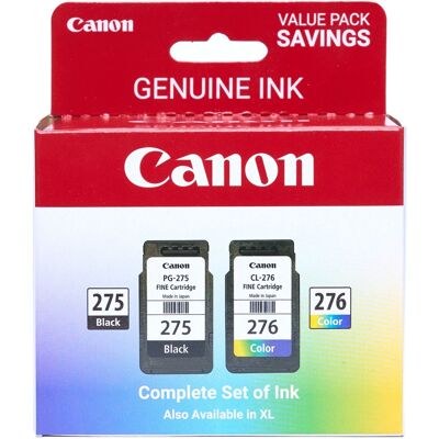 Canon - PG-275/CL-276 2-Pack Standard Capacity Ink Cartridges - Black/Multicolor Canon - PG-275/CL-276 2-Pack Standard Capacity Ink Cartridges - Black/Multicolor