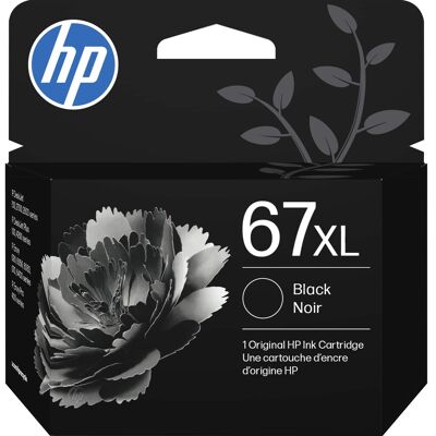 HP - 67XL High-Yield Ink Cartridge - Black HP - 67XL High-Yield Ink Cartridge - Black
