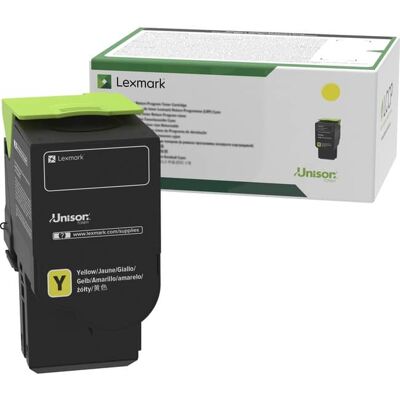 Lexmark - Unison Original Ultra High Yield Laser Toner Cartridge - 1 Each - 7000 Pages - Yellow Lexmark - Unison Original Ultra High Yield Laser Toner Cartridge - 1 Each - 7000 Pages - Yellow