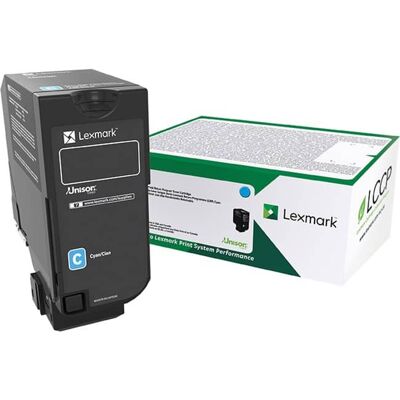 Lexmark - Unison Original Standard Yield Laser Toner Cartridge - 1 Each - 7000 Pages - Cyan Lexmark - Unison Original Standard Yield Laser Toner Cartridge - 1 Each - 7000 Pages - Cyan