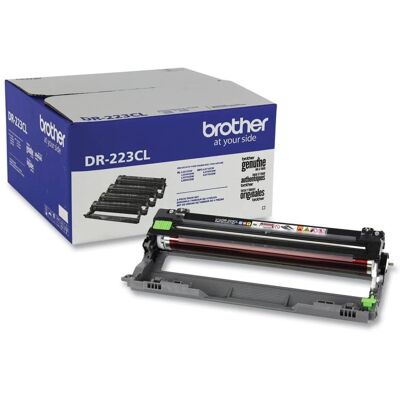 Brother - DR223CL 18,000 Page-Yield Drum Unit - Black/Cyan/Magenta/Yellow - Black; Cyan; Magenta; Yellow Brother - DR223CL 18,000 Page-Yield Drum Unit - Black/Cyan/Magenta/Yellow - Black; Cyan; Magenta; Yellow