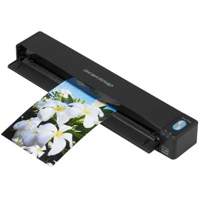 Ricoh - ScanSnap iX100 (PA03688-B005) USB color Wireless Mobile Scanner - Black Ricoh - ScanSnap iX100 (PA03688-B005) USB color Wireless Mobile Scanner - Black