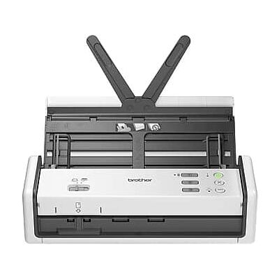 Brother - ADS-1350W Duplex Portable Document Scanner - White/Black Brother - ADS-1350W Duplex Portable Document Scanner - White/Black