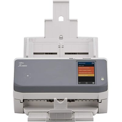Fujitsu Siemens - Fi 7300NX Wireless Document Duplex Scanner with Touchscreen - Gray/White Fujitsu Siemens - Fi 7300NX Wireless Document Duplex Scanner with Touchscreen - Gray/White