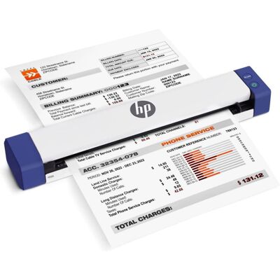 HP - USB Document Scanner & Photo Scanner for 1-Sided Sheetfed Digital Scanning - White HP - USB Document Scanner & Photo Scanner for 1-Sided Sheetfed Digital Scanning - White