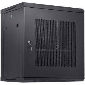 VEVOR - 12U Wall Mount Server Cabinet, 15.5'' Depth, Network Rack Enclosure, Supports up to 200 lbs, Secure Locking System - Black VEVOR - 12U Wall Mount Server Cabinet, 15.5'' Depth, Network Rack Enclosure, Supports up to 200 lbs, Secure Locking System - Black
