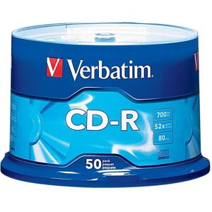 Verbatim - 52x CD-R Discs (50-Pack) Verbatim - 52x CD-R Discs (50-Pack)