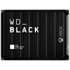 WD - BLACK P10 Game Drive for Xbox 5TB External USB 3.2 Gen 1 Portable Hard Drive - Black With White Trim WD - BLACK P10 Game Drive for Xbox 5TB External USB 3.2 Gen 1 Portable Hard Drive - Black With White Trim