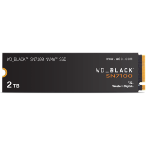 Western Digital - WD_BLACK SN7100 M.2 2280 2TB PCI-Express 4.0 x4 TLC 3D NAND Internal Solid State Drive (SSD) WDS200T4X0E Western Digital - WD_BLACK SN7100 M.2 2280 2TB PCI-Express 4.0 x4 TLC 3D NAND Internal Solid State Drive (SSD) WDS200T4X0E