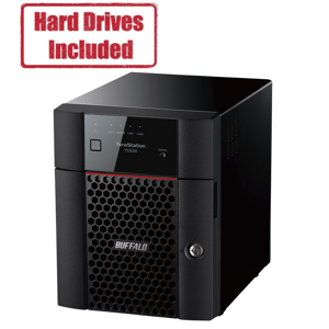 - BUFFALO TS3430DN0804 8TB (4 x 2TB) Network Storage - Black - BUFFALO TS3430DN0804 8TB (4 x 2TB) Network Storage - Black