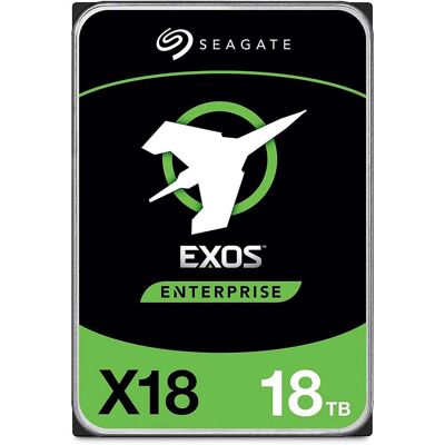 Seagate - 18TB Exos X18 7200 RPM SATA 6Gb/s 256MB Cache 3.5-Inch Enterprise Hard Drive HDD (ST18000NM000J) - OEM Seagate - 18TB Exos X18 7200 RPM SATA 6Gb/s 256MB Cache 3.5-Inch Enterprise Hard Drive HDD (ST18000NM000J) - OEM