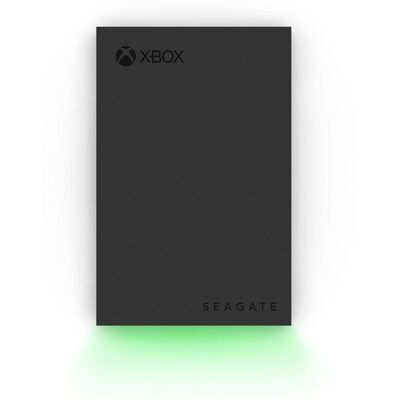 Seagate - Game Drive for Xbox 4TB External USB 3.2 Gen 1 Portable Hard Drive Xbox Certified with Green LED Bar - Black Seagate - Game Drive for Xbox 4TB External USB 3.2 Gen 1 Portable Hard Drive Xbox Certified with Green LED Bar - Black