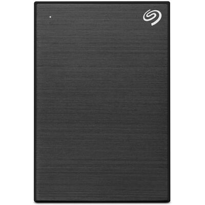 Seagate - One Touch with Password 5TB External USB 3.0 Portable Hard Drive with Rescue Data Recovery Services - Black Seagate - One Touch with Password 5TB External USB 3.0 Portable Hard Drive with Rescue Data Recovery Services - Black
