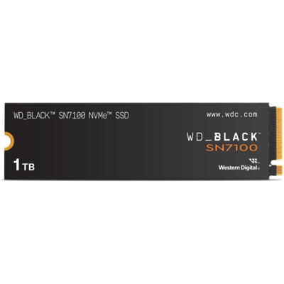 SanDisk - WD_BLACK SN7100 M.2 2280 1TB PCI-Express 4.0 x4 TLC 3D NAND Internal Solid State Drive (SSD) WDS100T4X0E SanDisk - WD_BLACK SN7100 M.2 2280 1TB PCI-Express 4.0 x4 TLC 3D NAND Internal Solid State Drive (SSD) WDS100T4X0E