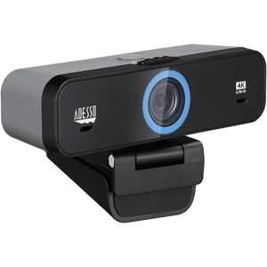 Adesso - CyberTrack K4 Webcam - 8 Megapixel - 30 fps - USB 2.0 - 1 Each - 3840 x 2160 Video - CMOS Sensor - Fixed Focus - Black Adesso - CyberTrack K4 Webcam - 8 Megapixel - 30 fps - USB 2.0 - 1 Each - 3840 x 2160 Video - CMOS Sensor - Fixed Focus - Black