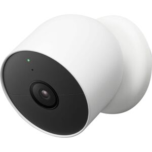 Google - Nest Cam Indoor/Outdoor Wire Free Security Camera - Snow Google - Nest Cam Indoor/Outdoor Wire Free Security Camera - Snow