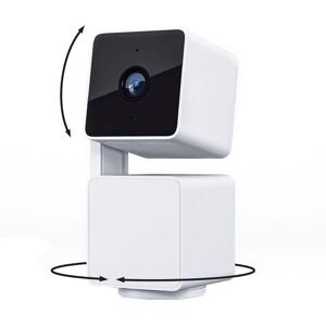 Outdoor Security Camera Wyze Cam Pan v3 - 1080p WiFi Pan Tilt Zoom Smart Camera with Color Night Vision - White Outdoor Security Camera Wyze Cam Pan v3 - 1080p WiFi Pan Tilt Zoom Smart Camera with Color Night Vision - White