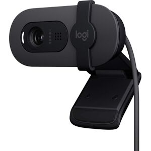 Logitech - Brio 100 1080p Full HD Webcam for Meetings and Streaming - Graphite Logitech - Brio 100 1080p Full HD Webcam for Meetings and Streaming - Graphite