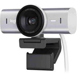 Logitech - MX Brio Ultra HD 4K Video Conference, Gaming and Streaming Webcam - Pale Gray Logitech - MX Brio Ultra HD 4K Video Conference, Gaming and Streaming Webcam - Pale Gray