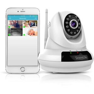 SereneLife - IPCAMHD62 Network Camera – Indoor Wireless IP Security Camera, HD720p, Motion Detection, Night Vision SereneLife - IPCAMHD62 Network Camera – Indoor Wireless IP Security Camera, HD720p, Motion Detection, Night Vision