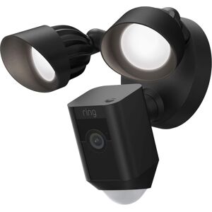 Ring - Floodlight Cam Plus Outdoor Wired 1080p Surveillance Camera - Black Ring - Floodlight Cam Plus Outdoor Wired 1080p Surveillance Camera - Black