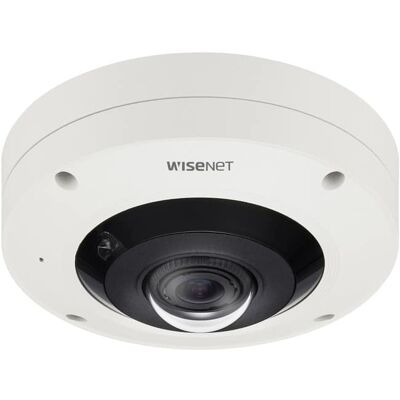Samsung - Wisenet XNF-9010RV 12 Megapixel Outdoor Network Camera - Color - Fisheye - 32.81 ft Infrared Night Vision - White Samsung - Wisenet XNF-9010RV 12 Megapixel Outdoor Network Camera - Color - Fisheye - 32.81 ft Infrared Night Vision - White