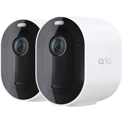 Arlo - Pro 5S 2K Indoor/Outdoor Wireless Spotlight Security Camera - White Arlo - Pro 5S 2K Indoor/Outdoor Wireless Spotlight Security Camera - White