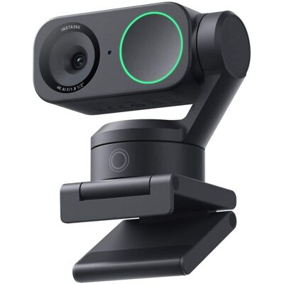 Insta360 - Link 2 PTZ 4K Webcam for Conferencing, Gaming & Streaming, 1/2" Sensor, AI Tracking, works w/ Zoom, Teams, Twitch & more - Black Insta360 - Link 2 PTZ 4K Webcam for Conferencing, Gaming & Streaming, 1/2" Sensor, AI Tracking, works w/ Zoom, Teams, Twitch & more - Black