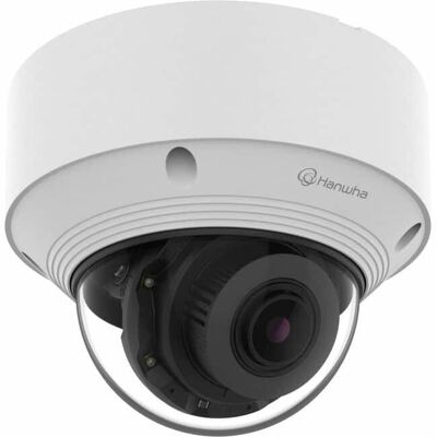 Samsung - Hanwha QNV-C8083R 5 Megapixel Outdoor Network Camera - Color - Dome - 98.43 ft Infrared Night Vision - H.265 - White Samsung - Hanwha QNV-C8083R 5 Megapixel Outdoor Network Camera - Color - Dome - 98.43 ft Infrared Night Vision - H.265 - White