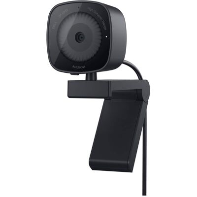 Dell - WB3023 2K QHD/FHD/HD Webcam with Sony Sensor and f2.0 Aperture (Black) Dell - WB3023 2K QHD/FHD/HD Webcam with Sony Sensor and f2.0 Aperture (Black)