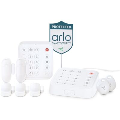 Arlo - Home Security System Bundle - White Arlo - Home Security System Bundle - White
