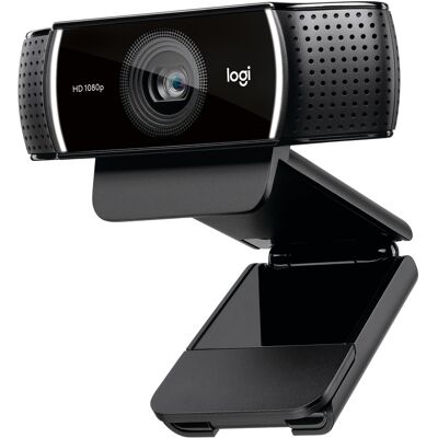 Logitech - C922 Pro Stream 1080 Video Streaming, Recording and Video Calling - Black Logitech - C922 Pro Stream 1080 Video Streaming, Recording and Video Calling - Black